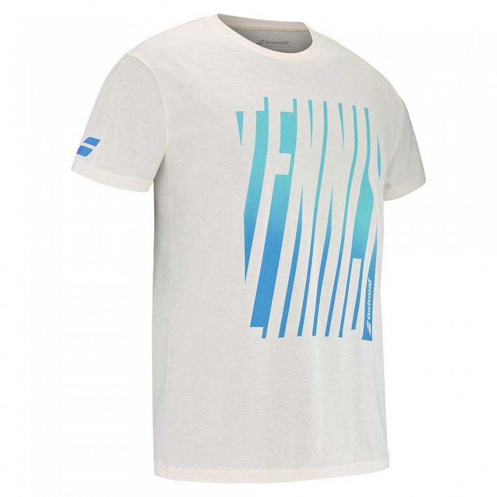 Babolat Exercise Message Tee Cannoli Cream